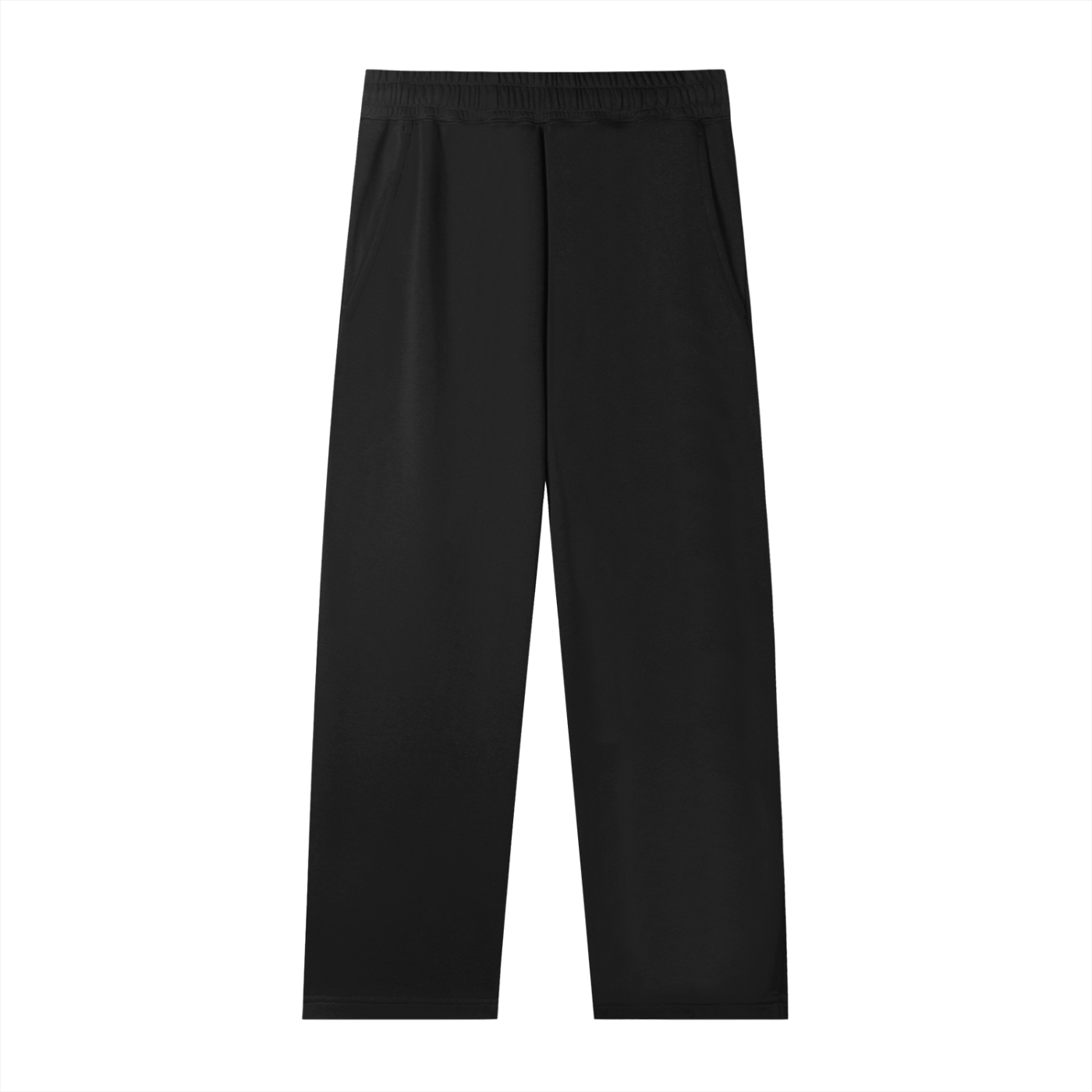 Basic Straight-Leg Sweatpants