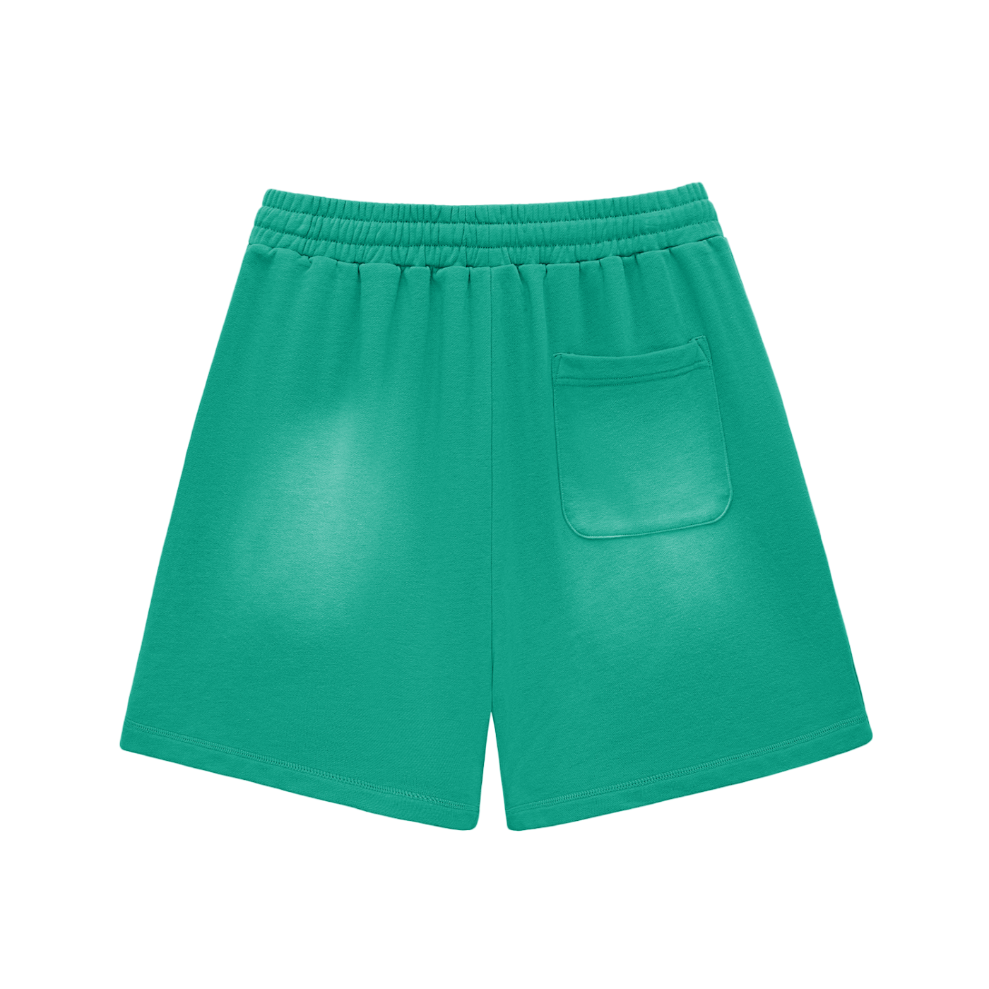ELPHIE Raw Edge Cotton Shorts
